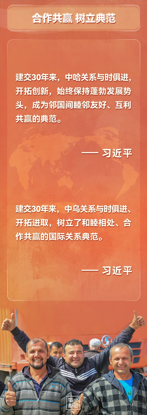 第一報道 | 建交三十年，習(xí)主席這樣評價與中亞五國關(guān)系