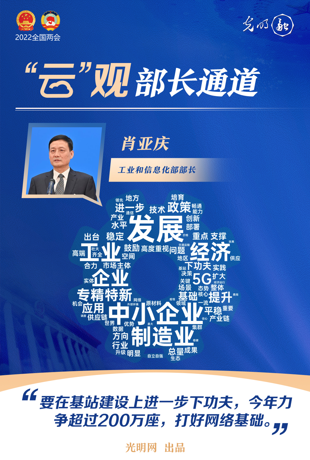 【“云”觀部長通道】一組詞云海報，帶你聆聽三位部長今年工作規(guī)劃