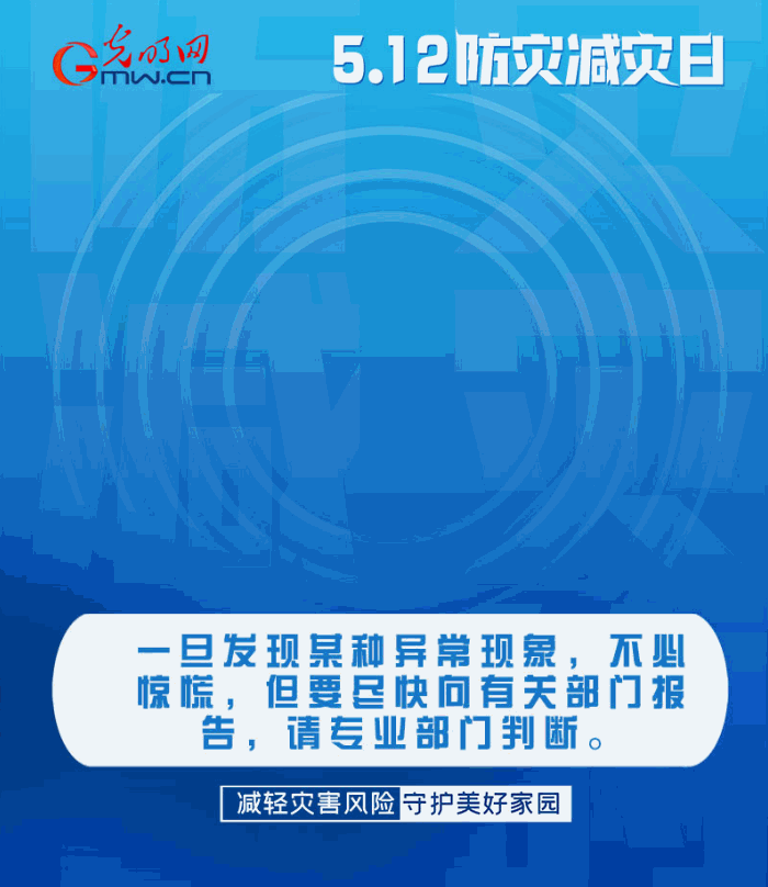 【動(dòng)態(tài)海報(bào)】減輕災(zāi)害風(fēng)險(xiǎn)，從這10個(gè)字開始