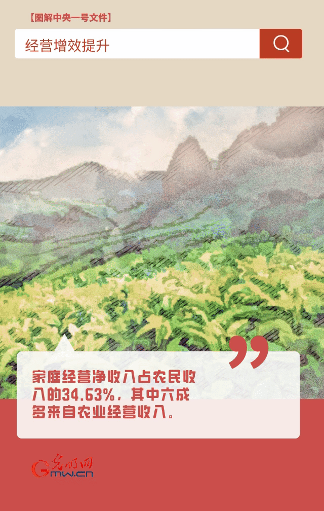 【圖解中央一號文件】“動”漫海報丨今年如何讓農(nóng)民的“錢袋子”鼓起來？