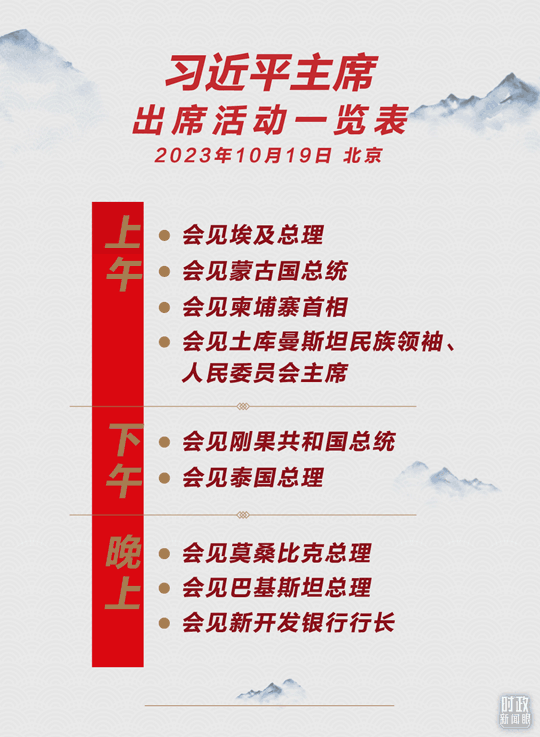 時(shí)政新聞眼丨高峰論壇圓滿成功，習(xí)近平密集會(huì)見傳遞清晰信號(hào)