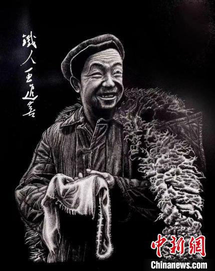 “90后”在酒泉：鍥而不舍，鐵筆生花，他只拿作品說話