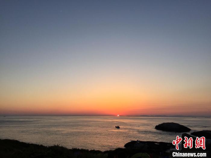 浙江海域一景。　林波 攝