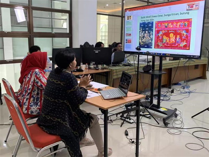 活動現(xiàn)場。供圖：印尼三一一大學(xué)孔子學(xué)院