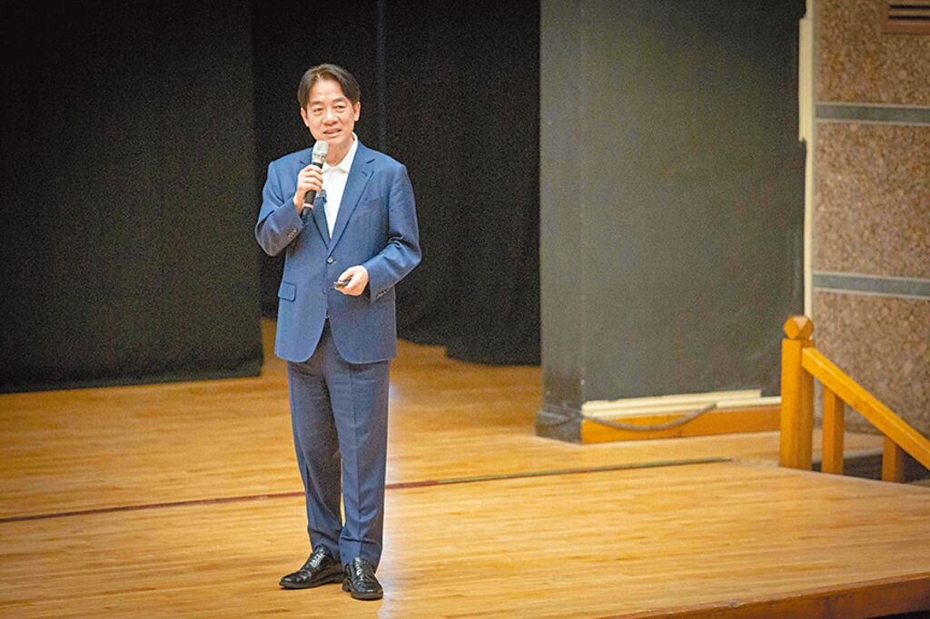 賴清德。臺灣“中時新聞網”資料圖