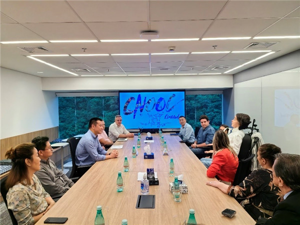 座談會(huì)現(xiàn)場(chǎng)。中海油巴西公司供圖