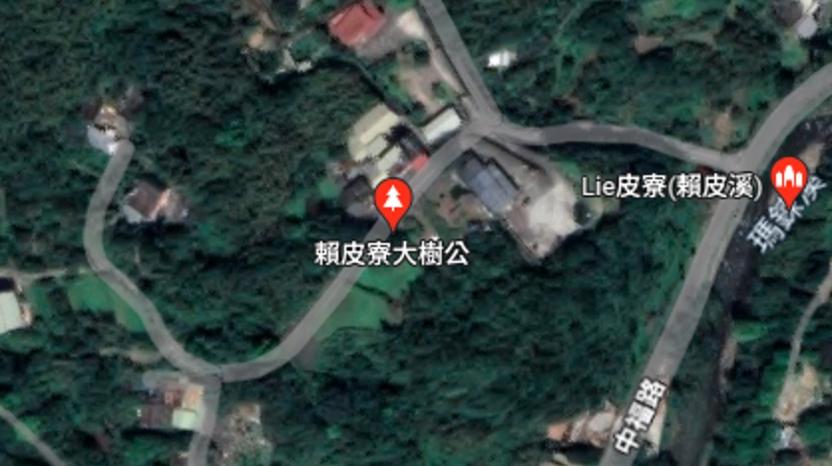 谷歌地圖截圖。圖片來(lái)源：臺(tái)灣《中國(guó)時(shí)報(bào)》