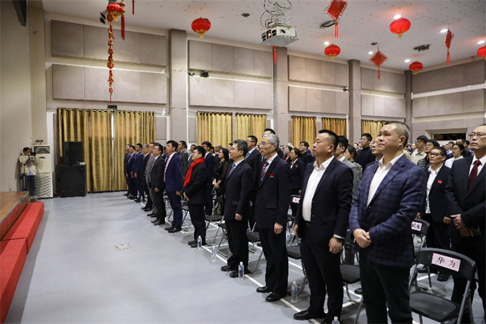 “溫暖迎春·共慶中國(guó)年”活動(dòng)現(xiàn)場(chǎng)。中國(guó)駐阿爾及利亞大使館供圖