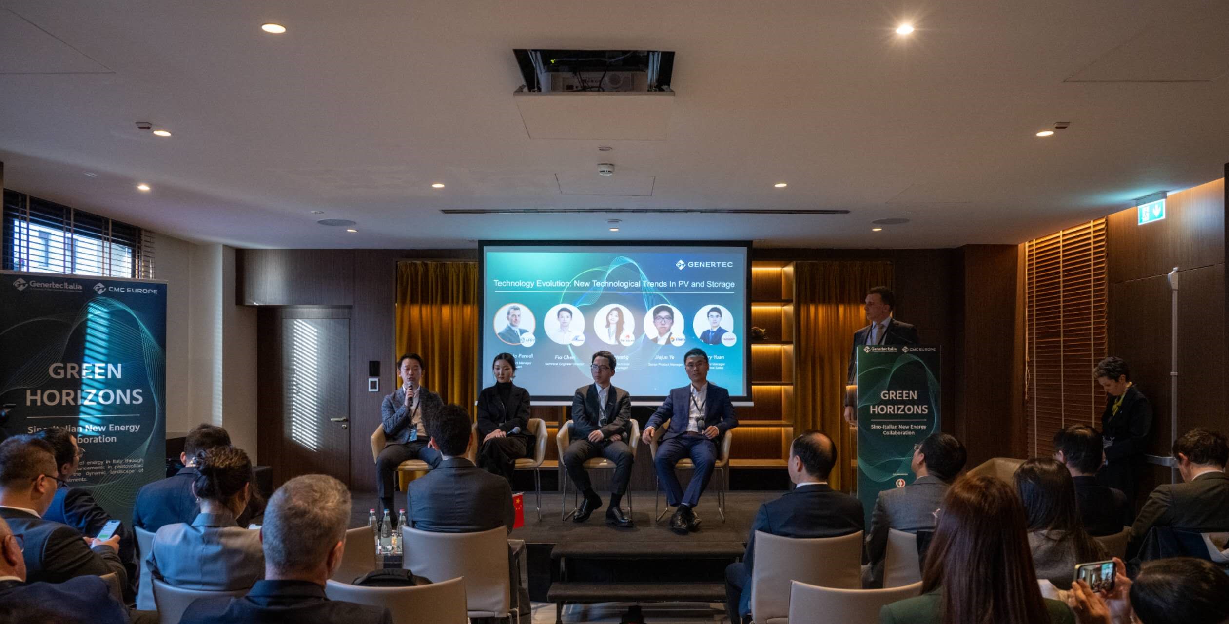 中方企業(yè)代表就新能源技術(shù)發(fā)展趨勢分享觀點。主辦方供圖