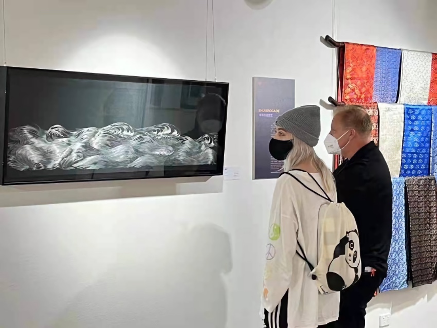 展覽現(xiàn)場(chǎng)。主辦方供圖