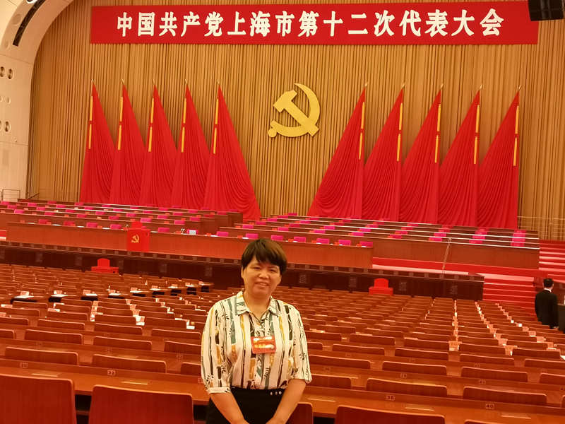 黨代表施鳳。受訪者供圖