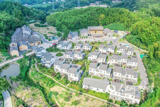 俯瞰大灣村。人民網(wǎng) 陳若天攝