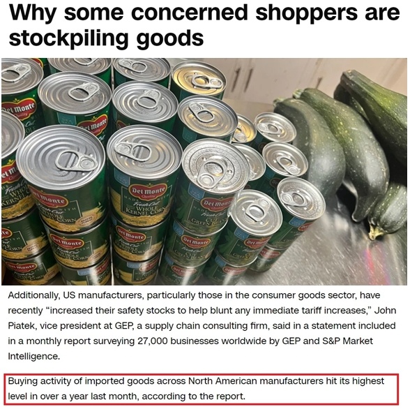 深觀察丨美國消費者為何加緊“囤貨”？