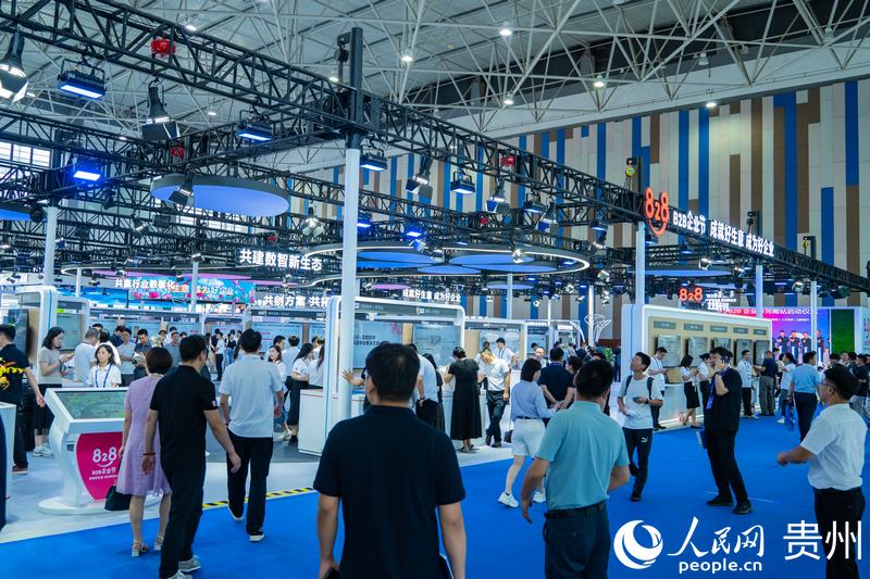 2、2024數(shù)博會(huì)共吸引400余家展商參展。人民網(wǎng) 陽茜攝.jpg