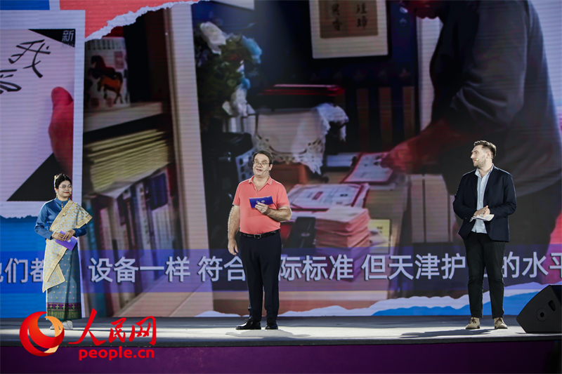 從左至右分別為馬星彤、皮安睿、柯明可。人民網(wǎng)記者 于凱攝