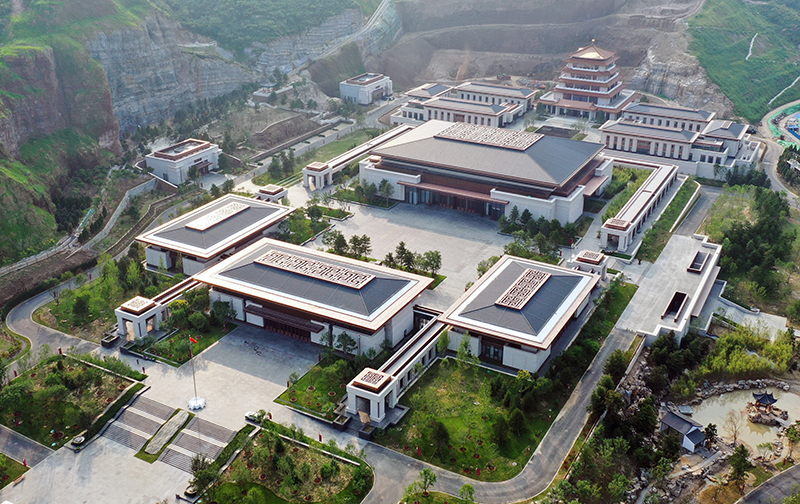 這是2022年7月30日拍攝的中國國家版本館中央總館。