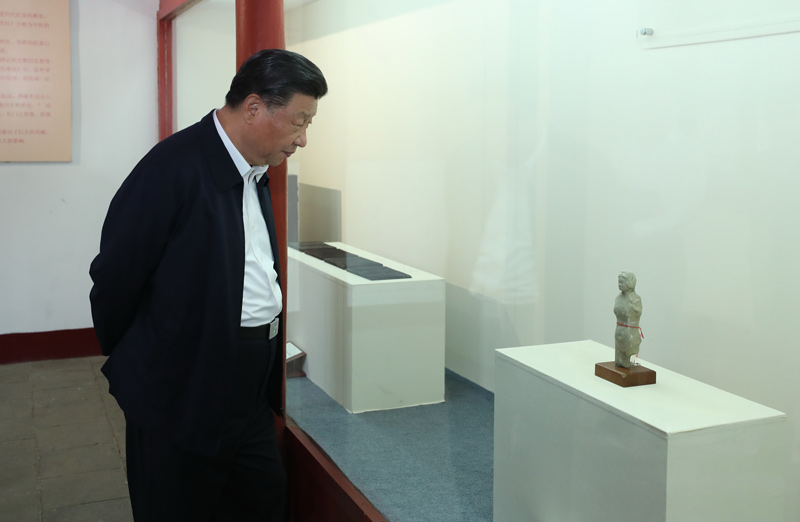 2021年5月12日，習(xí)近平總書記在南陽(yáng)市考察東漢醫(yī)學(xué)家張仲景的墓祠紀(jì)念地醫(yī)圣祠。