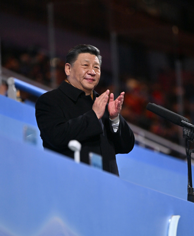 2022年3月4日晚，北京2022年冬殘奧會(huì)開幕式在國家體育場隆重舉行。習(xí)近平主席出席開幕式并宣布北京2022年冬殘奧會(huì)開幕。