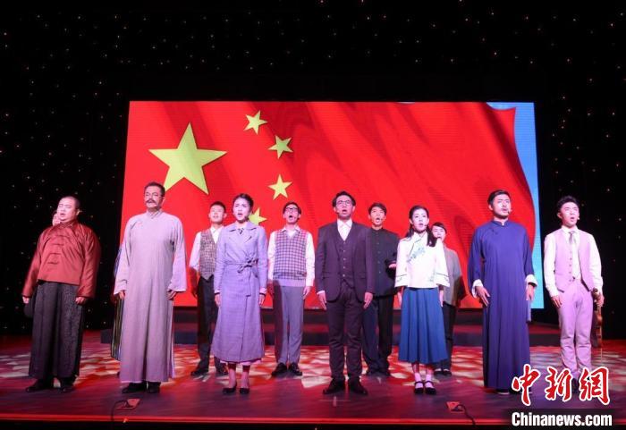 舞臺(tái)劇《田漢眼中的中國(guó)》?！￠L(zhǎng)沙縣委宣傳部供圖